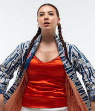 Load image into Gallery viewer, The Reversible KNOT BUTTON SILK CAMISOLE