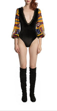 Load image into Gallery viewer, AZTEC & VELVET BODYSUIT