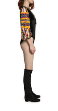 Load image into Gallery viewer, AZTEC & VELVET BODYSUIT