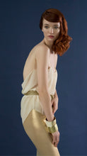 Load image into Gallery viewer, APHRODITE IVORY CHIFFON LOW BACK CAMISOLE