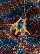 Charger l'image dans la galerie, PENDENTIF ET COLLIER RÉVERSIBLE LOTUS
