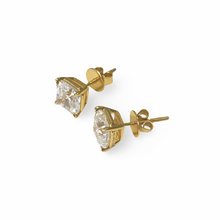Load image into Gallery viewer, Ascher stud earring - White G. 18k Gold Plated
