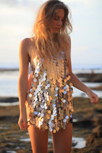 Load image into Gallery viewer, AURELIA SEQUINS TUNIC w/SILK BACKING
