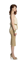 Load image into Gallery viewer, APHRODITE IVORY CHIFFON LOW BACK CAMISOLE
