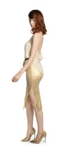 Load image into Gallery viewer, APHRODITE IVORY CHIFFON LOW BACK CAMISOLE
